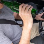 pijany kierowca za kierownica