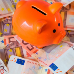 Świnka skarbonka na euro